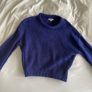 For Love and Lemons Blue Sweater